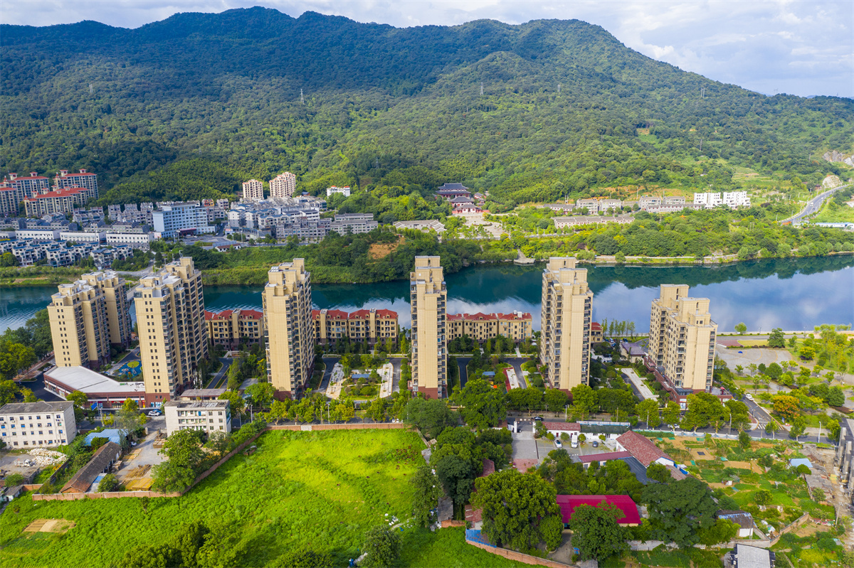 互湘·東江灣北院航拍圖